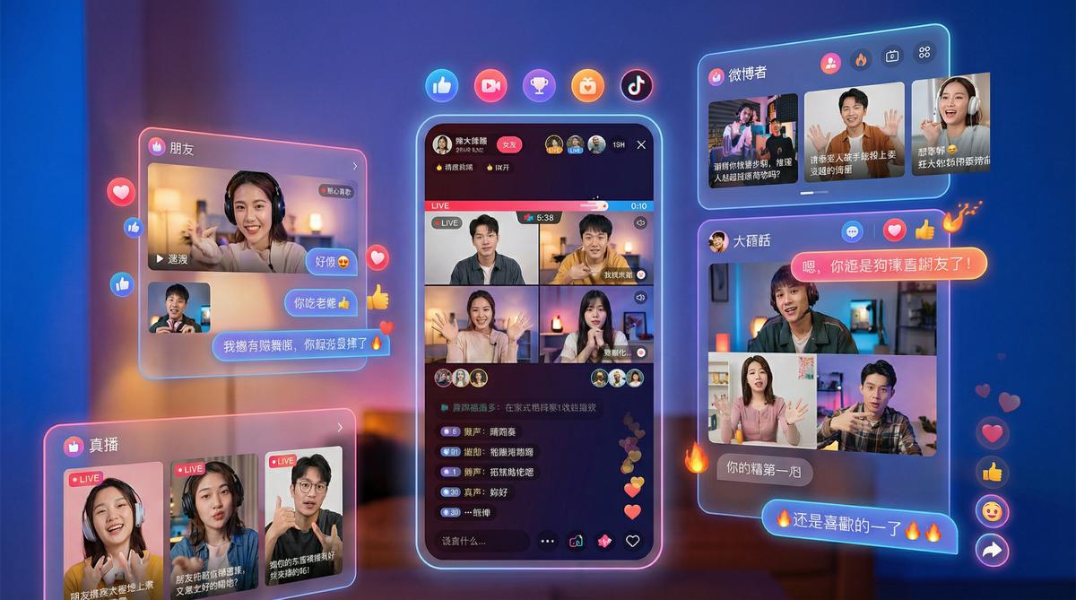 小蓝视频社区互动视频