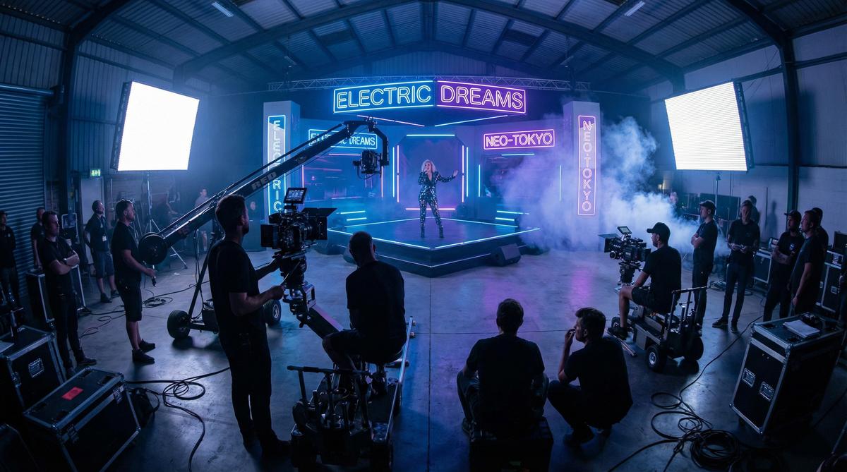 小蓝视频MV拍摄幕后花絮视频